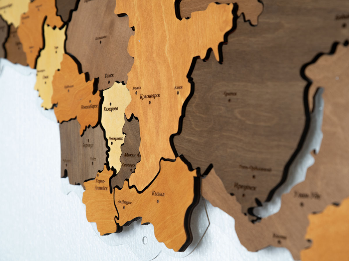 Карта России Джанхотский бор